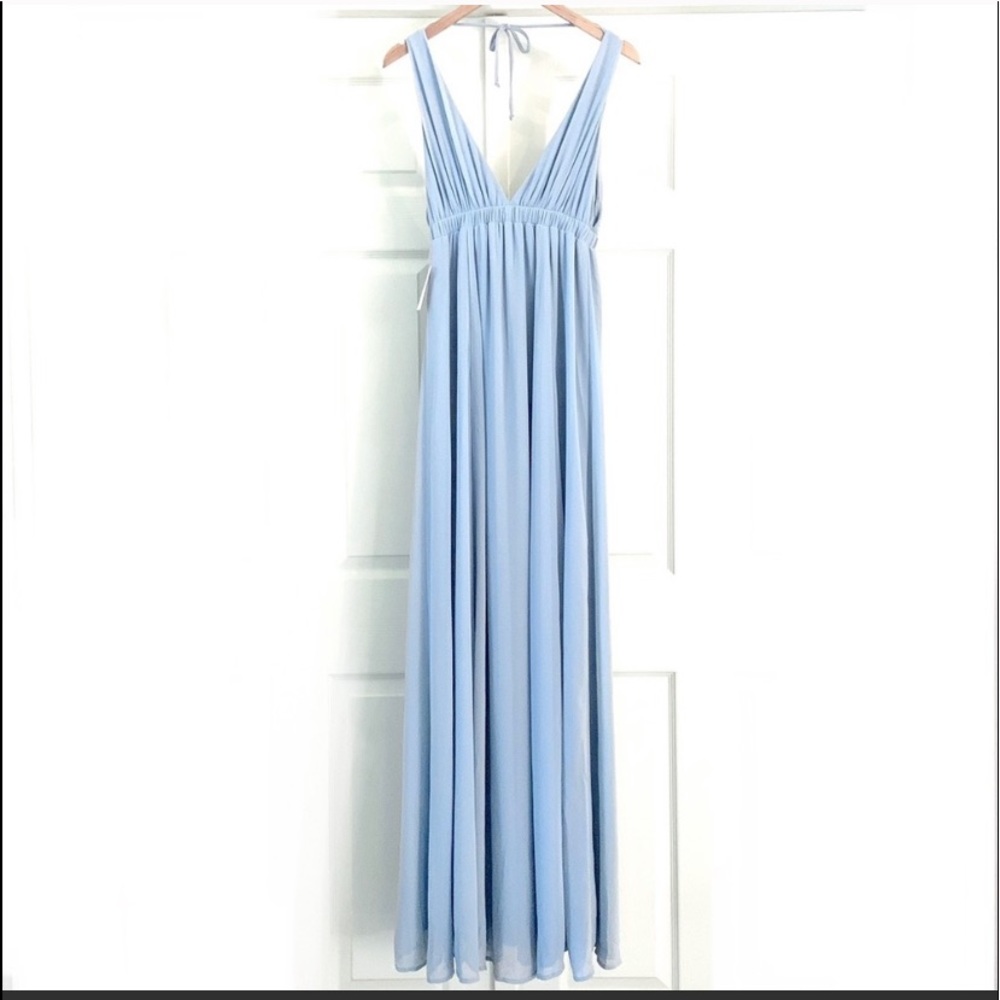 SMYM | Steel Blue Ava Maxi Dress Medium